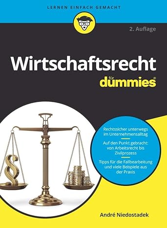 Cover_Wirtschaftsrecht für Dummies