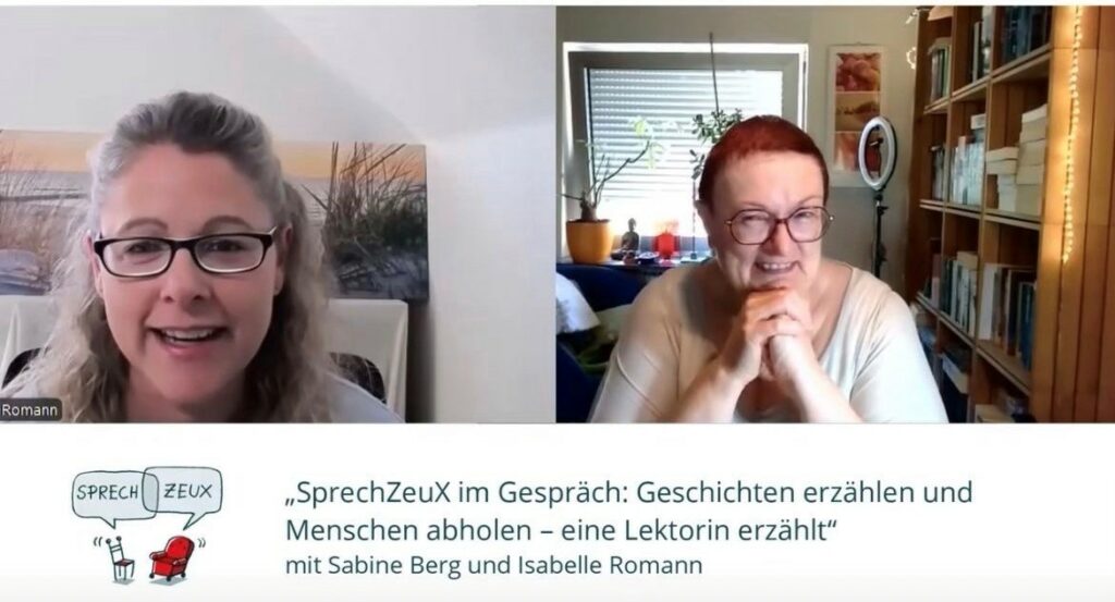 Titelbild Videoblog Sabine Berg und Isabelle Romann, Teil 2